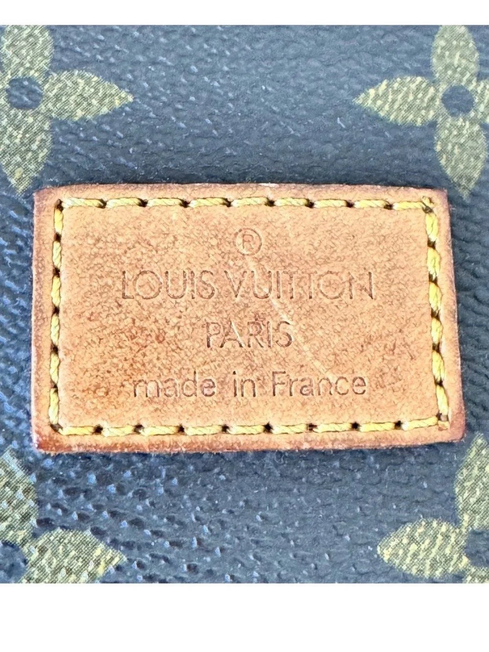 Louis Vuitton Monogram Canvas Messenger Bag in Brown and Tan